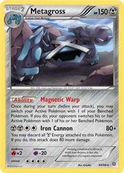 Metagross - 49/98 (XY Ancient Origins) 049/098 card from Deck Exclusives
