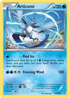 Articuno - 16/108 (XY Roaring Skies) 016/108 card from Deck Exclusives