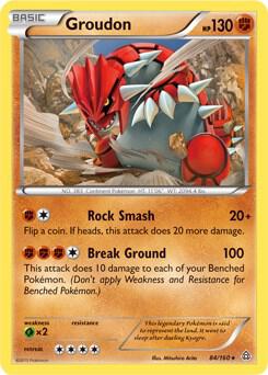 Groudon - 84/160 (XY Primal Clash) 084/160 card from Deck Exclusives
