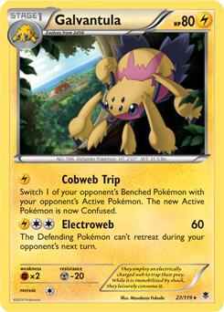 Galvantula - 27/119 (XY Phantom Forces) 027/119 card from Deck Exclusives