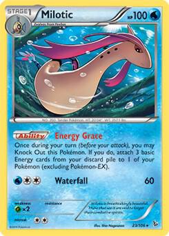 Milotic - 23/106 (XY Flashfire) 023/106 card from Deck Exclusives