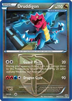 Druddigon - 94/135 (BW Plasma Storm) 094/135 card from Deck Exclusives