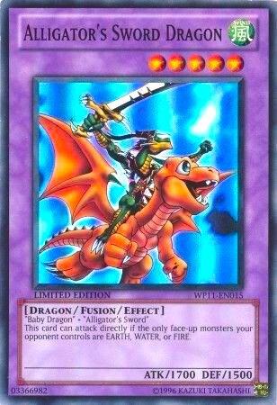 Alligator's Sword Dragon WP11-EN015 card from World Championship 2011 Card Pack