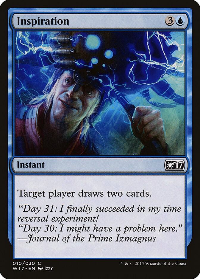 Inspiration 10 card from Welcome Deck 2017
