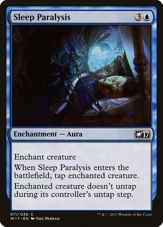 Sleep Paralysis 11 card from Welcome Deck 2017