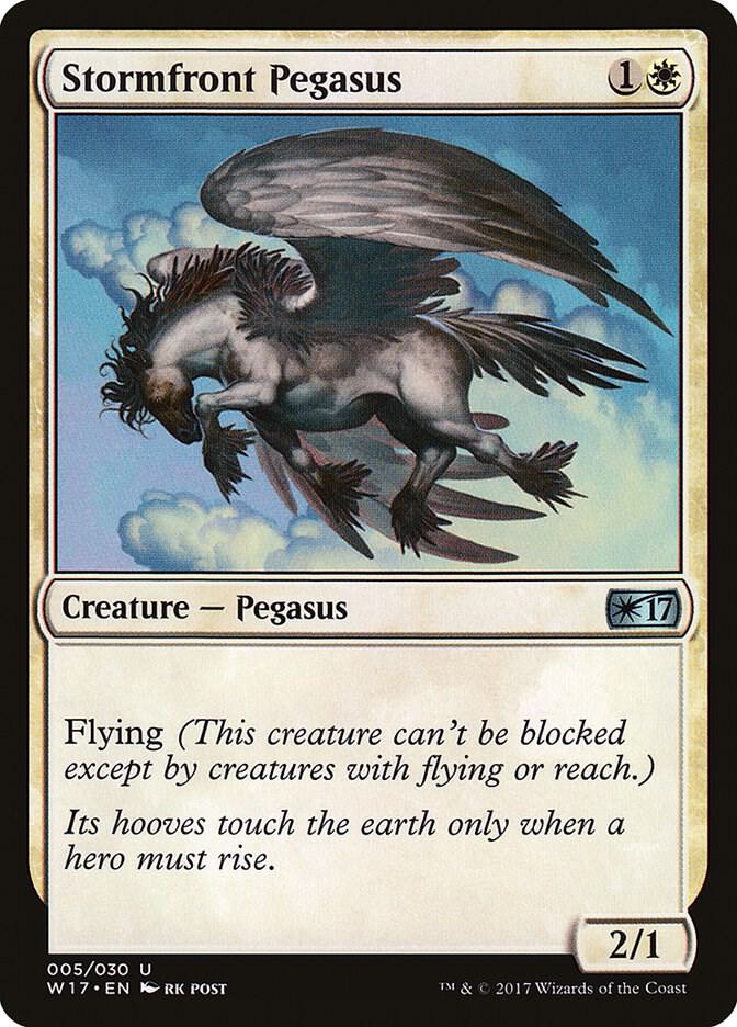 Stormfront Pegasus 5 card from Welcome Deck 2017