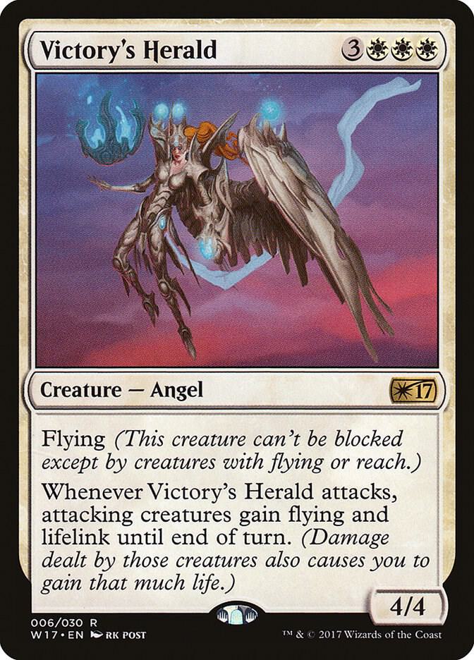 Victory's Herald 6 card from Welcome Deck 2017