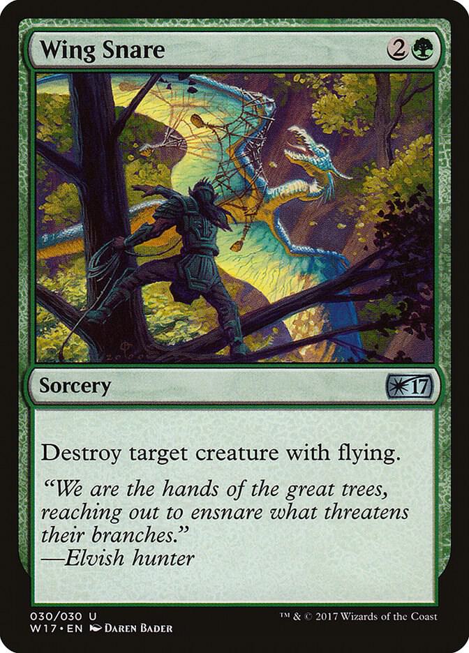 Wing Snare 30 card from Welcome Deck 2017