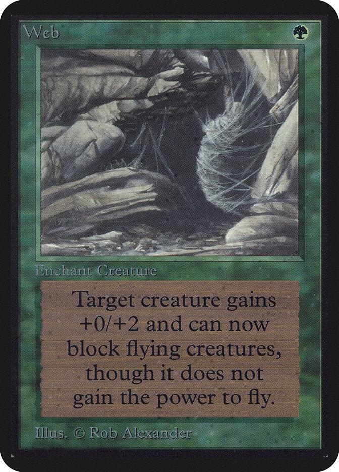 Web card from Alpha Edition