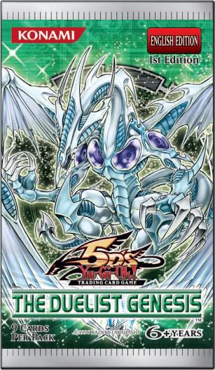 The Duelist Genesis - 1st Edition Booster Pack card from The Duelist Genesis