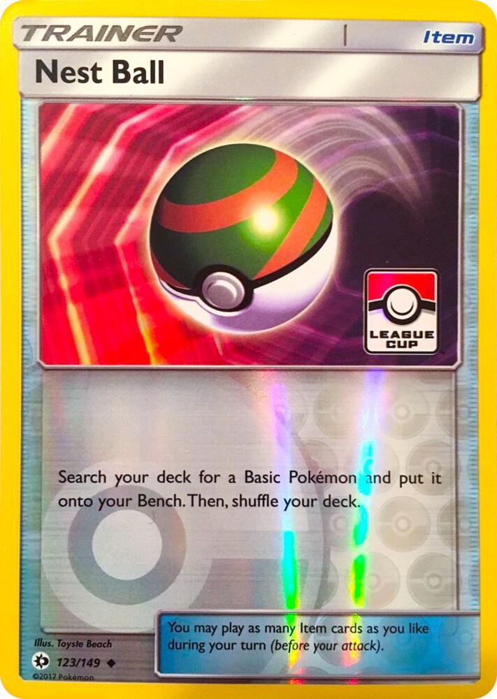 Nest Ball (League Cup) 123/149 card from League & Championship Cards