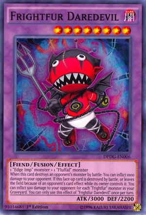 Frightfur Daredevil DPDG-EN006 card from Duelist Pack: Dimensional Guardians