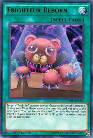Frightfur Reborn DPDG-EN007 card from Duelist Pack: Dimensional Guardians