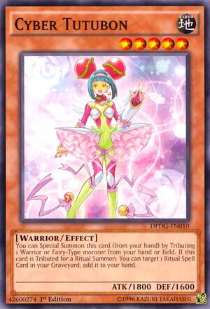 Cyber Tutubon DPDG-EN010 card from Duelist Pack: Dimensional Guardians
