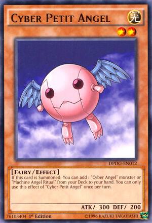 Cyber Petit Angel DPDG-EN012 card from Duelist Pack: Dimensional Guardians