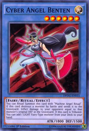 Cyber Angel Benten DPDG-EN015 card from Duelist Pack: Dimensional Guardians
