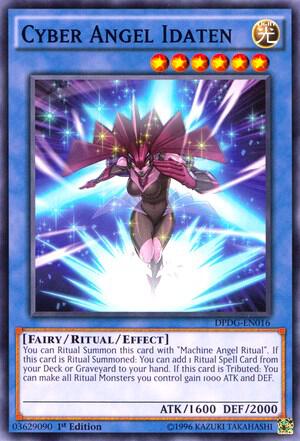Cyber Angel Idaten DPDG-EN016 card from Duelist Pack: Dimensional Guardians