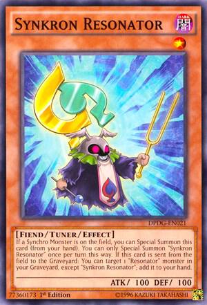 Synkron Resonator DPDG-EN021 card from Duelist Pack: Dimensional Guardians