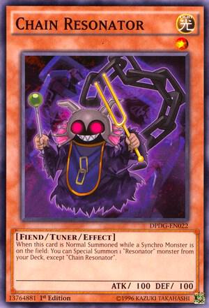 Chain Resonator DPDG-EN022 card from Duelist Pack: Dimensional Guardians