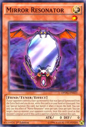 Mirror Resonator DPDG-EN023 card from Duelist Pack: Dimensional Guardians
