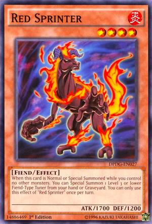 Red Sprinter DPDG-EN027 card from Duelist Pack: Dimensional Guardians