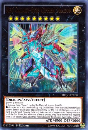 Neo Galaxy-Eyes Cipher Dragon DPDG-EN039 card from Duelist Pack: Dimensional Guardians