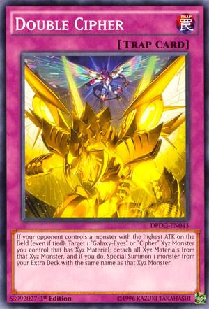 Double Cipher DPDG-EN043 card from Duelist Pack: Dimensional Guardians