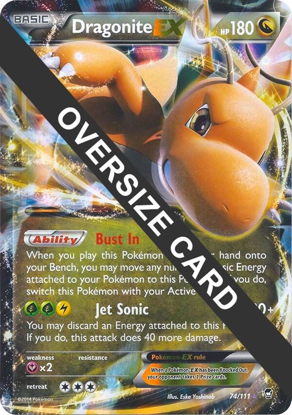 Dragonite EX - 74/111 074/111 card from Jumbo Cards
