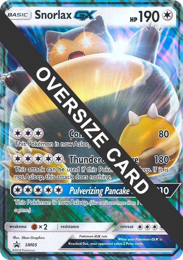 Snorlax GX SM05 card from Jumbo Cards