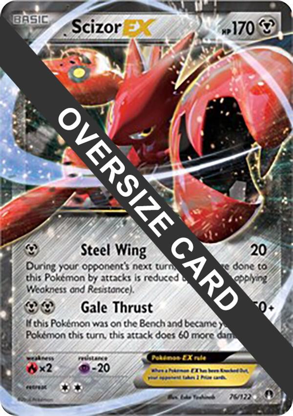 Scizor EX - 76/122 076/122 card from Jumbo Cards