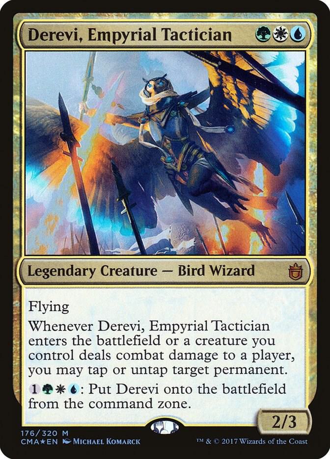 Derevi, Empyrial Tactician 176 card from Commander Anthology
