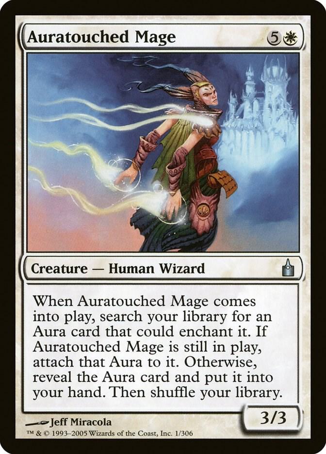 Auratouched Mage 1 card from Ravnica: City of Guilds