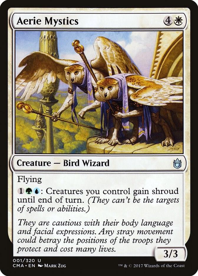 Aerie Mystics 1 card from Commander Anthology