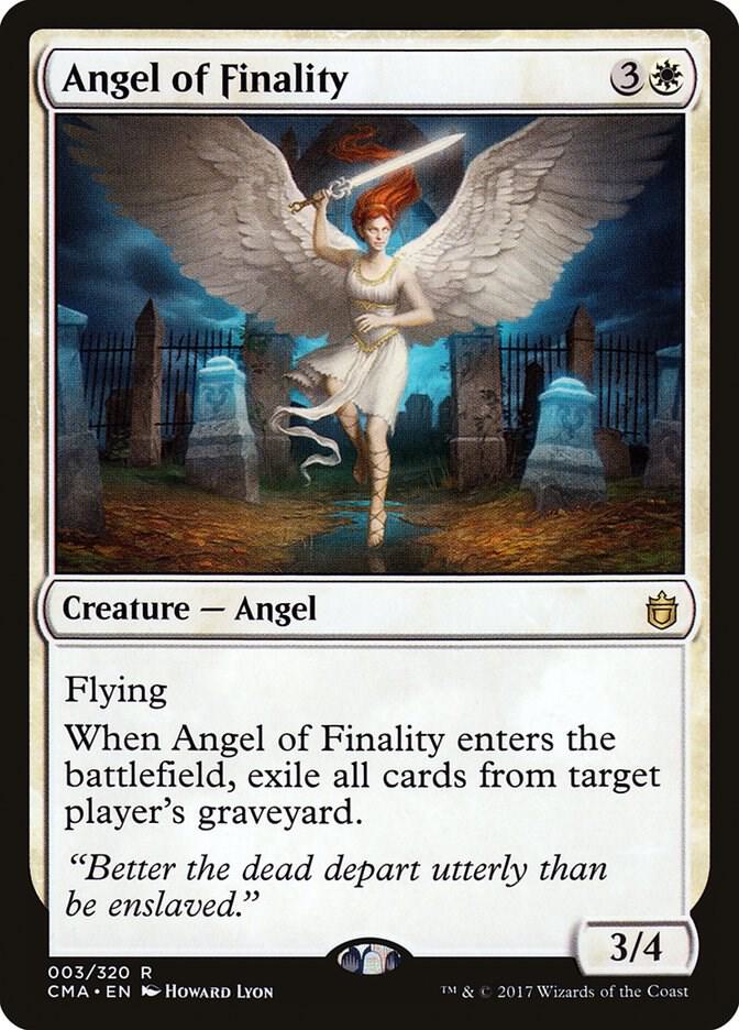 Angel of Finality 3 card from Commander Anthology
