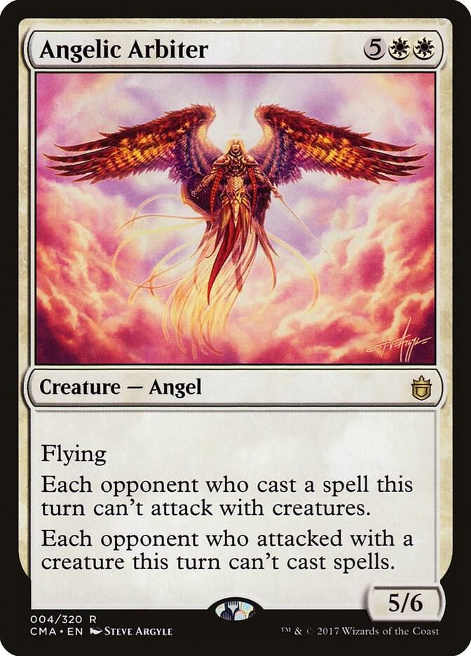Angelic Arbiter 4 card from Commander Anthology