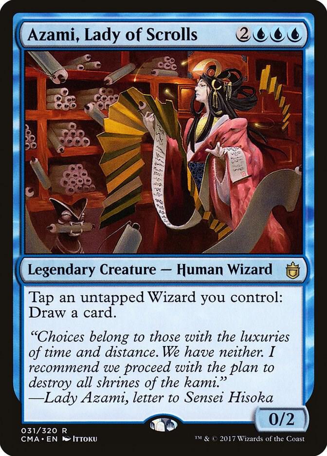 Azami, Lady of Scrolls 31 card from Commander Anthology