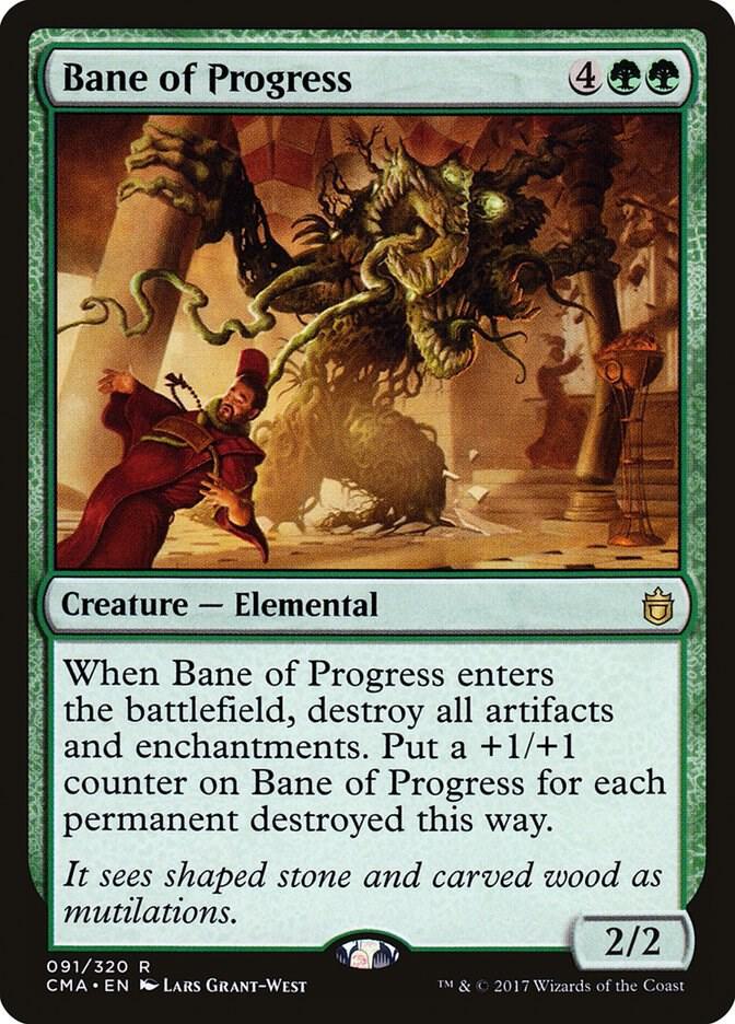 Bane of Progress 91 card from Commander Anthology
