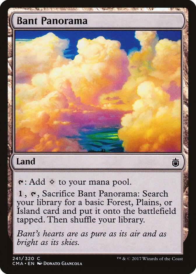 Bant Panorama 241 card from Commander Anthology