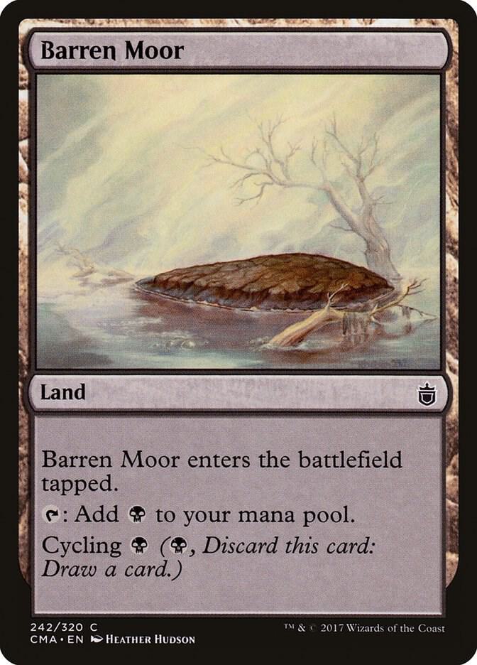 Barren Moor 242 card from Commander Anthology