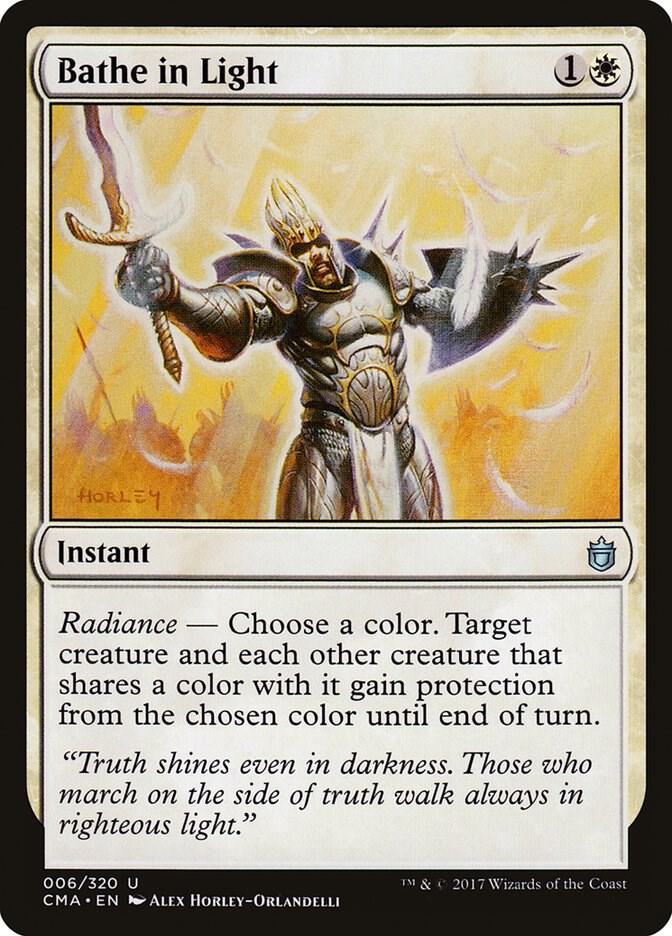 Bathe in Light 6 card from Commander Anthology