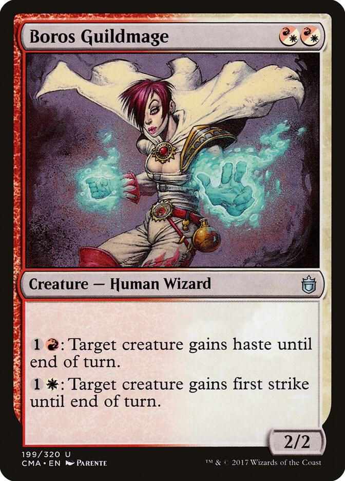 Boros Guildmage 199 card from Commander Anthology