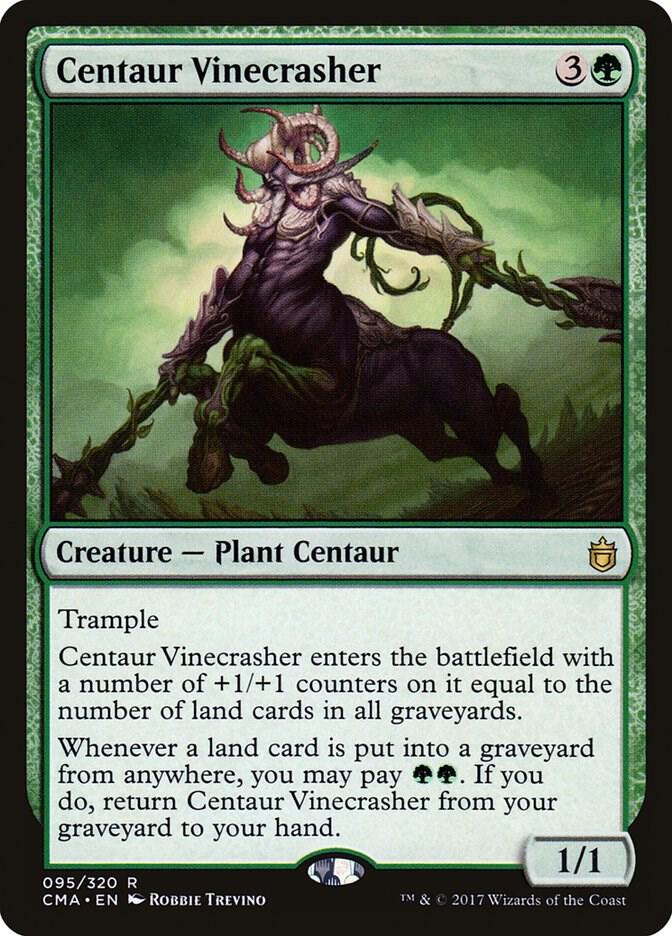Centaur Vinecrasher 95 card from Commander Anthology