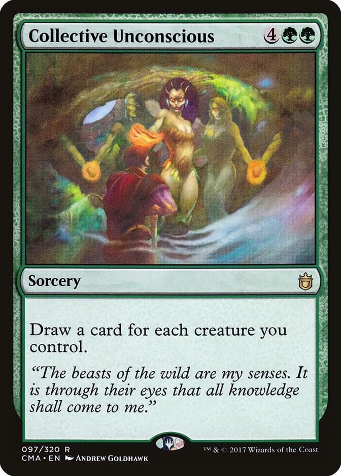 Collective Unconscious 97 card from Commander Anthology