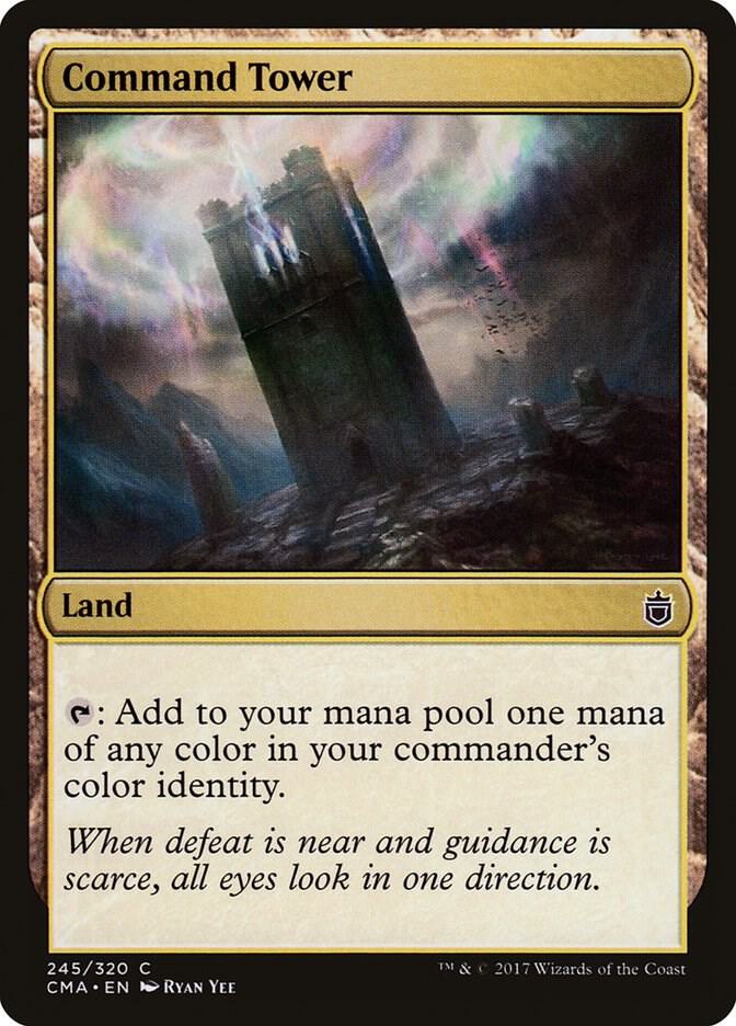 Command Tower 245 card from Commander Anthology