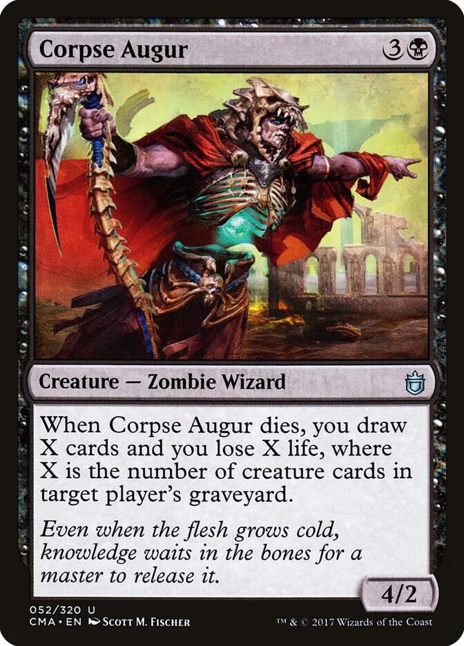 Corpse Augur 52 card from Commander Anthology