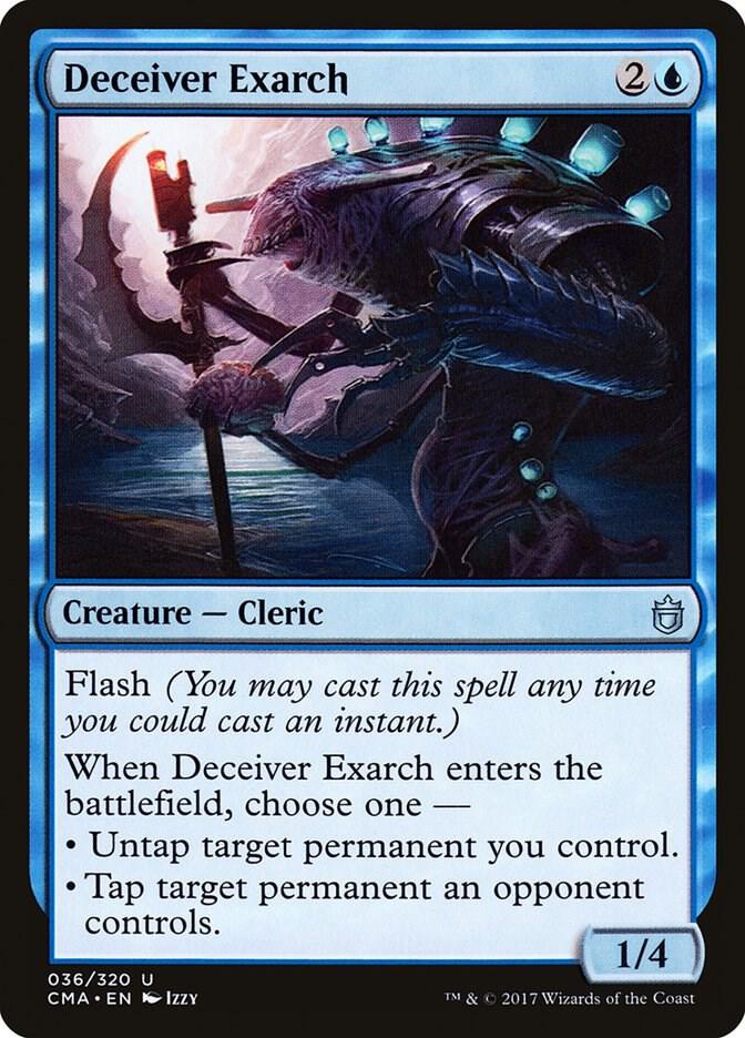 Deceiver Exarch 36 card from Commander Anthology