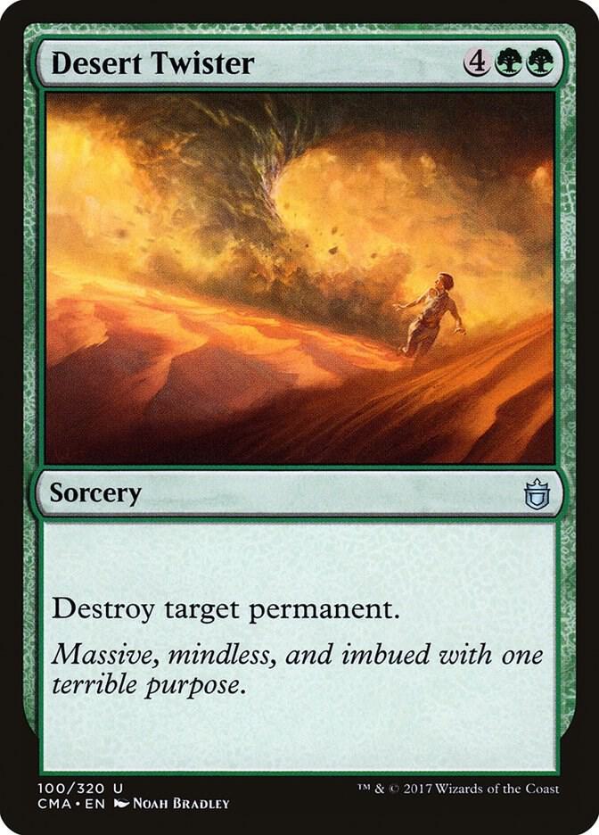 Desert Twister 100 card from Commander Anthology