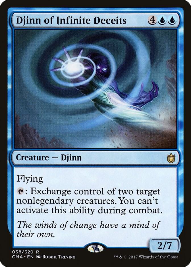 Djinn of Infinite Deceits 38 card from Commander Anthology