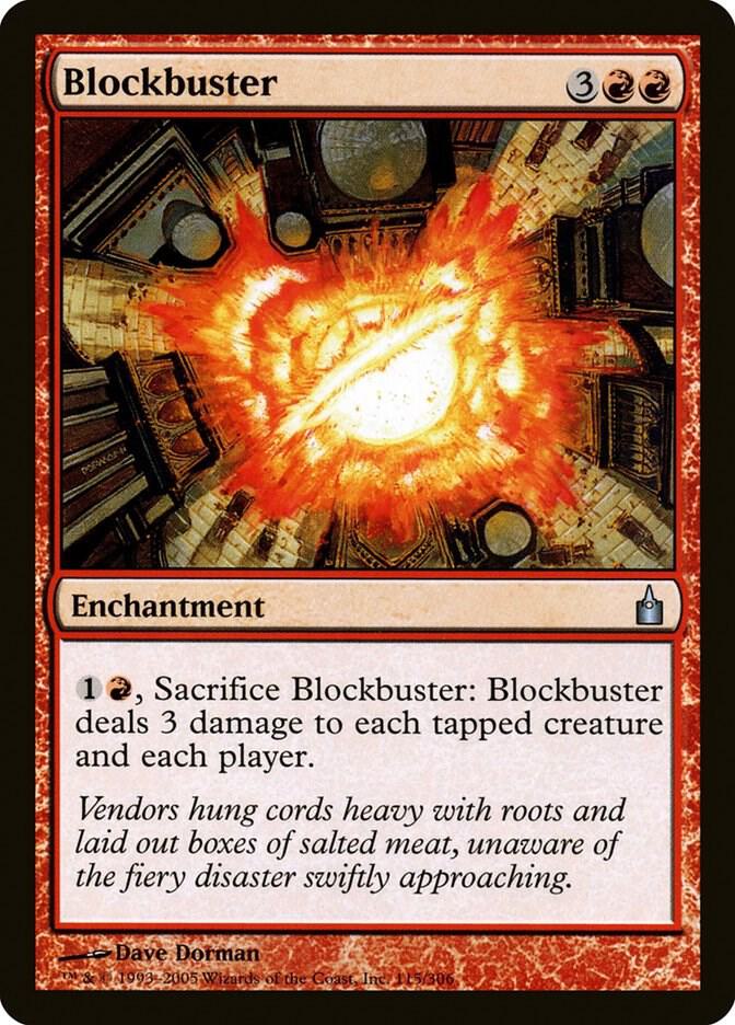 Blockbuster 115 card from Ravnica: City of Guilds