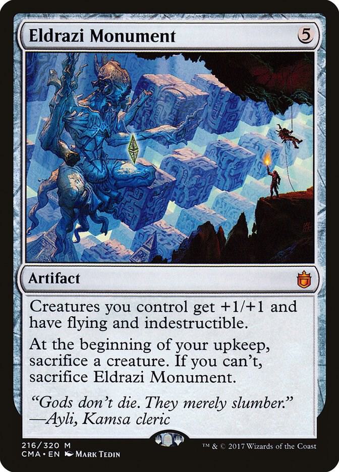 Eldrazi Monument 216 card from Commander Anthology